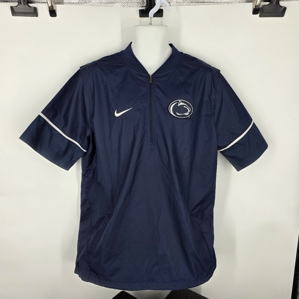 Nike Penn State Nittany Lions Sideline Coaches Quarter-Zip Jacket Men’s Large - Picture 1 of 10